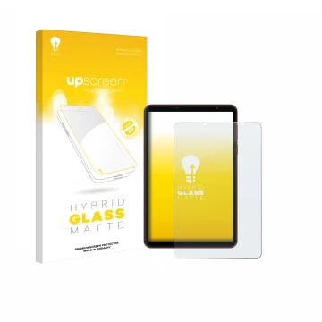 Parte frontale di una confezione del prodotto con il logo del marchio upscreen. Accanto è raffigurato il dispositivo Blackview