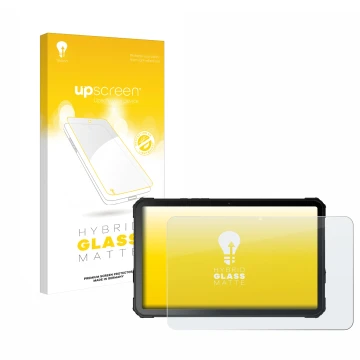 Parte frontale di una confezione del prodotto con il logo del marchio upscreen. Accanto è raffigurato il dispositivo Fossibot 