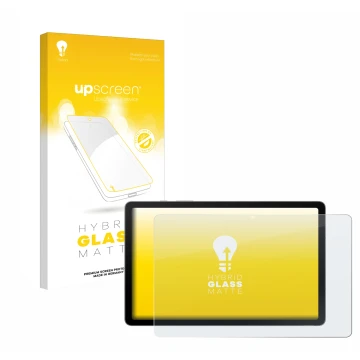 Parte frontale di una confezione del prodotto con il logo del marchio upscreen. Accanto è raffigurato il dispositivo Samsung G