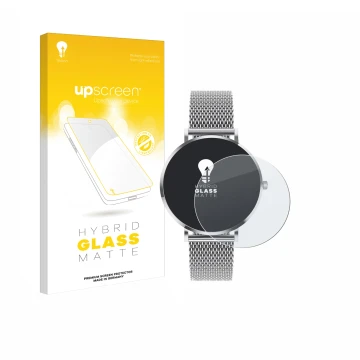 Parte frontale di una confezione del prodotto con il logo del marchio upscreen. Accanto è raffigurato il dispositivo Pireware 