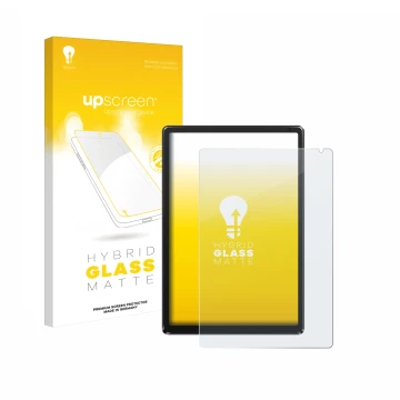 Parte frontale di una confezione del prodotto con il logo del marchio upscreen. Accanto è raffigurato il dispositivo Whitedeer