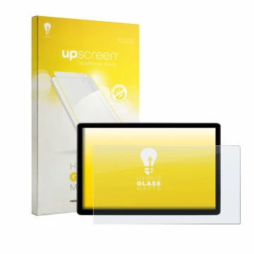 Parte frontale di una confezione del prodotto con il logo del marchio upscreen. Accanto è raffigurato il dispositivo Skoda Elr