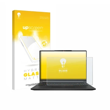 Parte frontale di una confezione del prodotto con il logo del marchio upscreen. Accanto è raffigurato il dispositivo MSI Steal