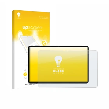 Parte frontale di una confezione del prodotto con il logo del marchio upscreen. Accanto è raffigurato il dispositivo VALE V12X