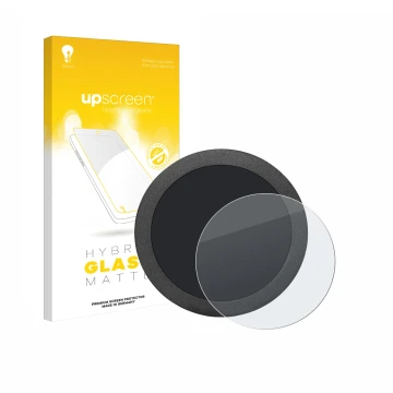 Parte frontale di una confezione del prodotto con il logo del marchio upscreen. Accanto è raffigurato il dispositivo Elecrow D