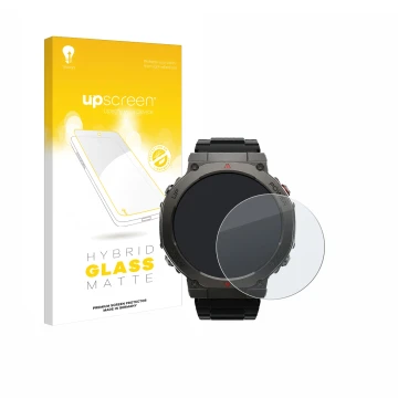 Parte frontale di una confezione del prodotto con il logo del marchio upscreen. Accanto è raffigurato il dispositivo Xiaomi Bl