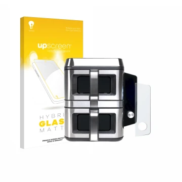 Parte frontale di una confezione del prodotto con il logo del marchio upscreen. Accanto è raffigurato il dispositivo KOENIC KT