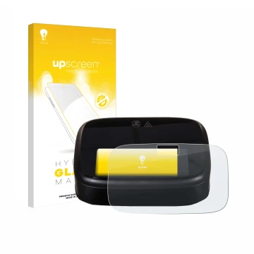 Parte frontale di una confezione del prodotto con il logo del marchio upscreen. Accanto è raffigurato il dispositivo Philips A