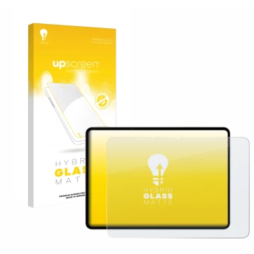 Parte frontale di una confezione del prodotto con il logo del marchio upscreen. Accanto è raffigurato il dispositivo realme Pa