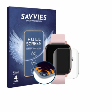 Parte frontale di una confezione del prodotto con il logo del marchio Savvies. Accanto è raffigurato il dispositivo DCU Tecnol