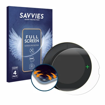 Parte frontale di una confezione del prodotto con il logo del marchio Savvies. Accanto è raffigurato il dispositivo Beeline Ve