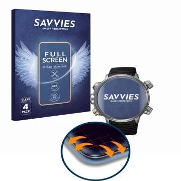 Parte frontale di una confezione del prodotto con il logo del marchio Savvies. Accanto è raffigurato il dispositivo Citizen Pr