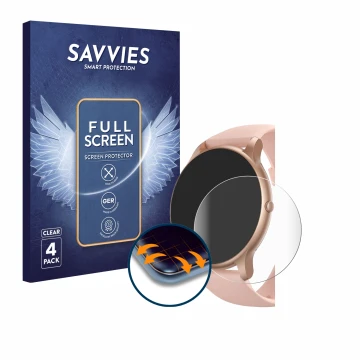 Parte frontale di una confezione del prodotto con il logo del marchio Savvies. Accanto è raffigurato il dispositivo Parsonver 