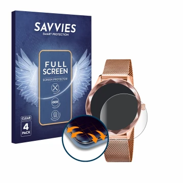 Parte frontale di una confezione del prodotto con il logo del marchio Savvies. Accanto è raffigurato il dispositivo Lotus SMAR