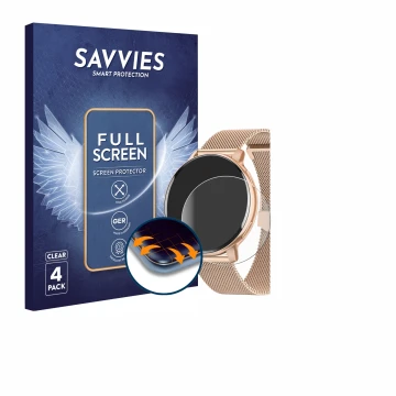 Parte frontale di una confezione del prodotto con il logo del marchio Savvies. Accanto è raffigurato il dispositivo Hasakei S5