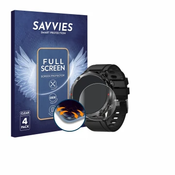 Parte frontale di una confezione del prodotto con il logo del marchio Savvies. Accanto è raffigurato il dispositivo LIGE Smart