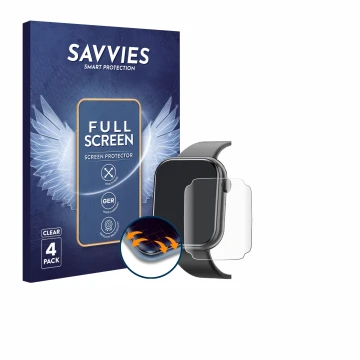 Parte frontale di una confezione del prodotto con il logo del marchio Savvies. Accanto è raffigurato il dispositivo Mingtawn S