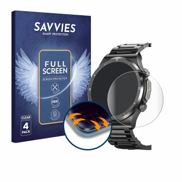Parte frontale di una confezione del prodotto con il logo del marchio Savvies. Accanto è raffigurato il dispositivo Powerwill 