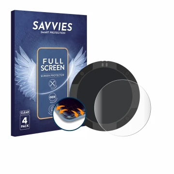 Parte frontale di una confezione del prodotto con il logo del marchio Savvies. Accanto è raffigurato il dispositivo Beeline Mo