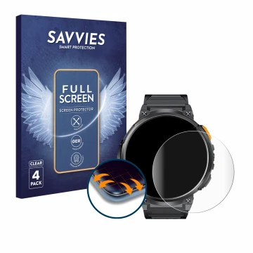 Parte frontale di una confezione del prodotto con il logo del marchio Savvies. Accanto è raffigurato il dispositivo Dremac FV6