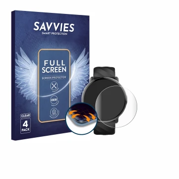 Parte frontale di una confezione del prodotto con il logo del marchio Savvies. Accanto è raffigurato il dispositivo OWMSIC S51