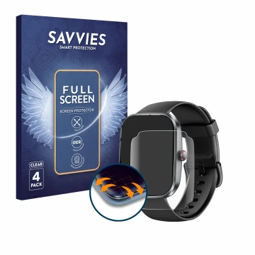Parte frontale di una confezione del prodotto con il logo del marchio Savvies. Accanto è raffigurato il dispositivo Soudorv T7