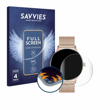Parte frontale di una confezione del prodotto con il logo del marchio Savvies. Accanto è raffigurato il dispositivo LIGE FV12 