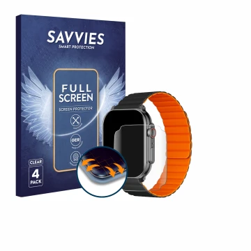Parte frontale di una confezione del prodotto con il logo del marchio Savvies. Accanto è raffigurato il dispositivo Imiki SF1 