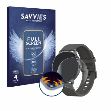 Parte frontale di una confezione del prodotto con il logo del marchio Savvies. Accanto è raffigurato il dispositivo Zppsnfit G