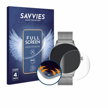 Parte frontale di una confezione del prodotto con il logo del marchio Savvies. Accanto è raffigurato il dispositivo Pireware S