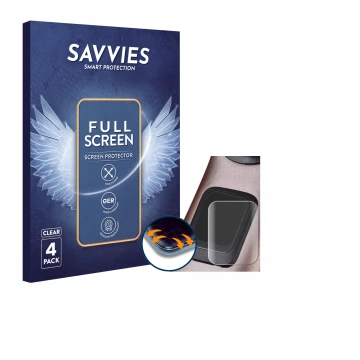 Parte frontale di una confezione del prodotto con il logo del marchio Savvies. Accanto è raffigurato il dispositivo Specialize