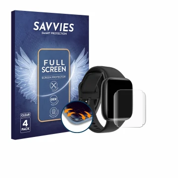 Parte frontale di una confezione del prodotto con il logo del marchio Savvies. Accanto è raffigurato il dispositivo Enomir GTX