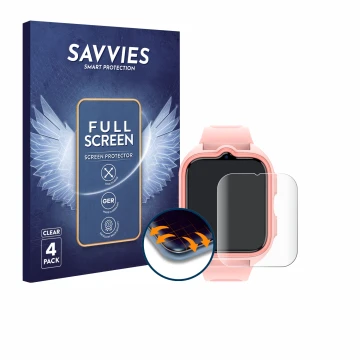Parte frontale di una confezione del prodotto con il logo del marchio Savvies. Accanto è raffigurato il dispositivo Blackview 