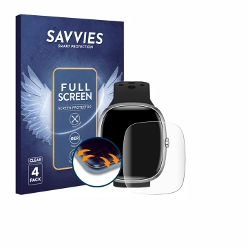 Parte frontale di una confezione del prodotto con il logo del marchio Savvies. Accanto è raffigurato il dispositivo JoJoego G6