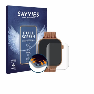 Parte frontale di una confezione del prodotto con il logo del marchio Savvies. Accanto è raffigurato il dispositivo Techmade M