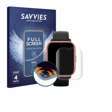 Parte frontale di una confezione del prodotto con il logo del marchio Savvies. Accanto è raffigurato il dispositivo PAJ GPS Tr