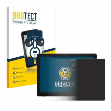 Parte frontale di una confezione del prodotto con il logo del marchio BROTECT. Accanto è raffigurato il dispositivo Dell Latit