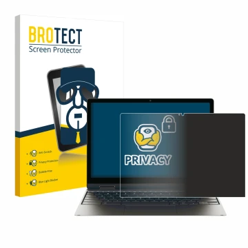 Parte frontale di una confezione del prodotto con il logo del marchio BROTECT. Accanto è raffigurato il dispositivo Samsung Ga