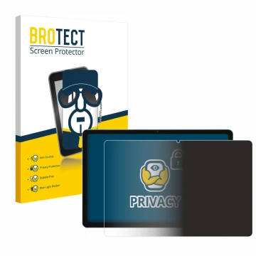 Parte frontale di una confezione del prodotto con il logo del marchio BROTECT. Accanto è raffigurato il dispositivo Xiaomi Red