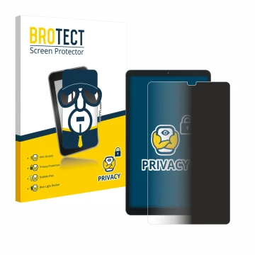 Parte frontale di una confezione del prodotto con il logo del marchio BROTECT. Accanto è raffigurato il dispositivo Blackview 