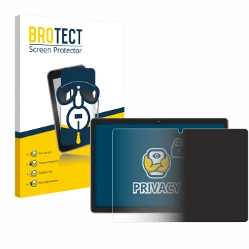 Parte frontale di una confezione del prodotto con il logo del marchio BROTECT. Accanto è raffigurato il dispositivo Facetel Q6