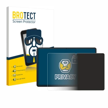 Parte frontale di una confezione del prodotto con il logo del marchio BROTECT. Accanto è raffigurato il dispositivo Blackview 