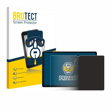 Parte frontale di una confezione del prodotto con il logo del marchio BROTECT. Accanto è raffigurato il dispositivo Samsung Ga