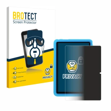 Parte frontale di una confezione del prodotto con il logo del marchio BROTECT. Accanto è raffigurato il dispositivo Blackview 