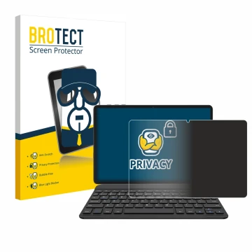 Parte frontale di una confezione del prodotto con il logo del marchio BROTECT. Accanto è raffigurato il dispositivo BESTTAB A2