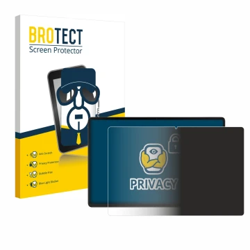 Parte frontale di una confezione del prodotto con il logo del marchio BROTECT. Accanto è raffigurato il dispositivo Acer Iconi