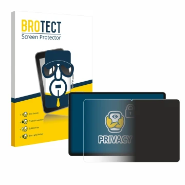 Parte frontale di una confezione del prodotto con il logo del marchio BROTECT. Accanto è raffigurato il dispositivo Teclast P5