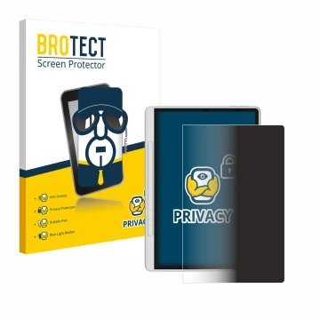 Parte frontale di una confezione del prodotto con il logo del marchio BROTECT. Accanto è raffigurato il dispositivo XP-Pen Mag