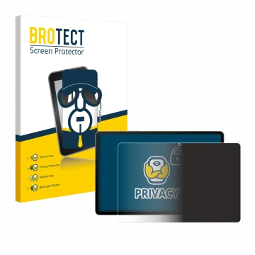 Parte frontale di una confezione del prodotto con il logo del marchio BROTECT. Accanto è raffigurato il dispositivo Samsung Ga