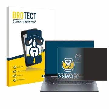 Parte frontale di una confezione del prodotto con il logo del marchio BROTECT. Accanto è raffigurato il dispositivo HP Dragonf